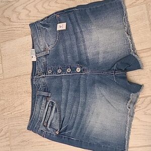 Time and Tru Button Fly Jean Shorts in a Size 16 BNWT!